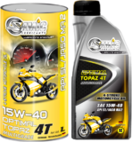 Optimal Topaz 4T SAE 15W-40 API SL JASO MA2